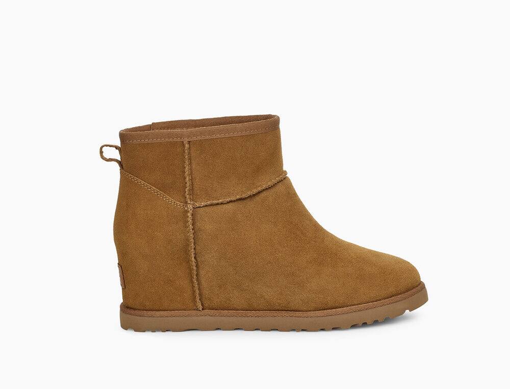 UGG Classic Mini Stövlar Dam Chestnut/Bruna - JZ4DQ